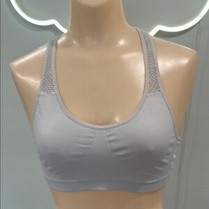 Seamless Light Gray Sports Bra